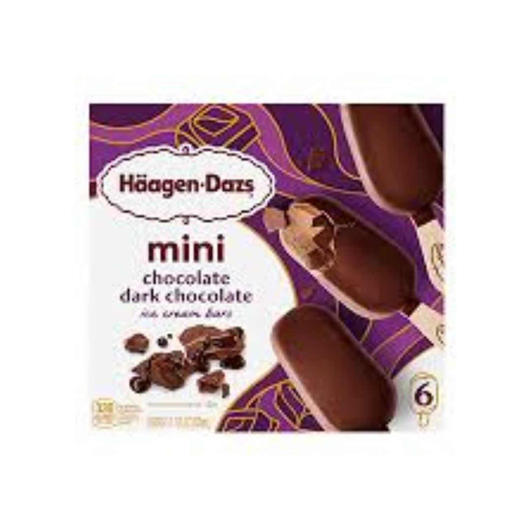 HAAGEN DAZS MINI STICK BARS CHOC 200ML